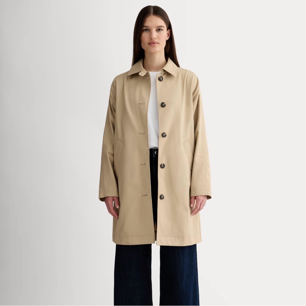 Everlane Women's Beige Trench Coat
